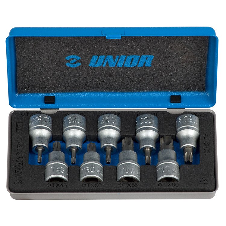 Trusa Unior capete chei tubulare cu profil TX 1/2