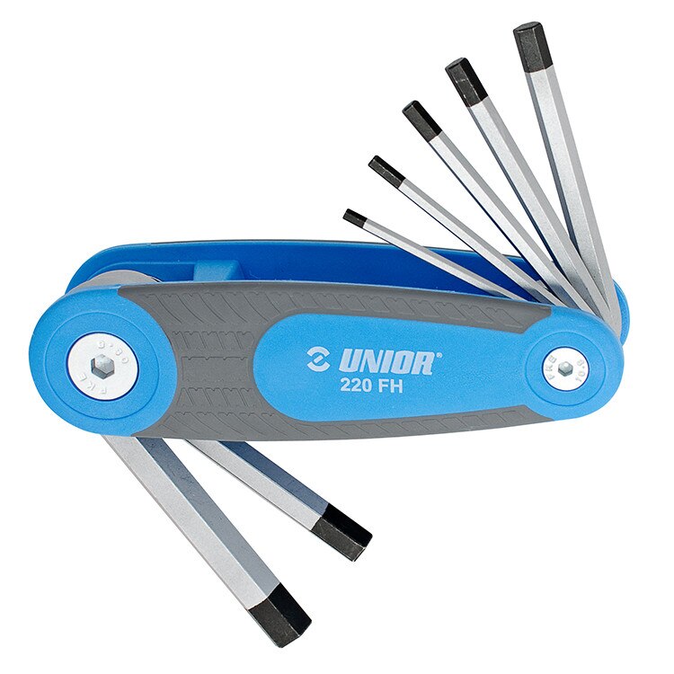 Set chei Unior locas hexagonal cu maner tip briceag