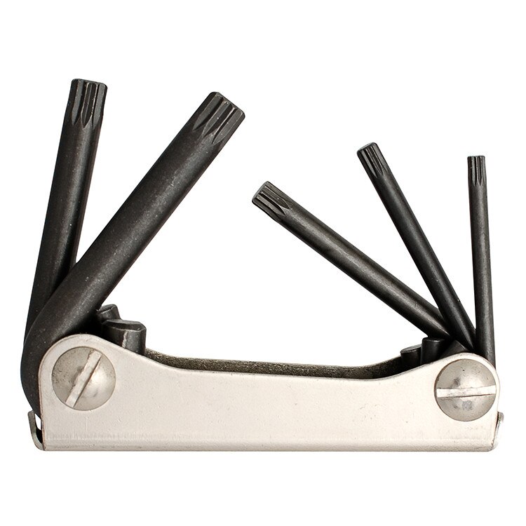 Set de chei Unior locas hexagonal cu profil TX tip briceag metalic TX 9 - TX 40