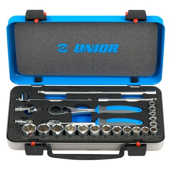 Trusa Unior capete chei tubulare 3/8 Trusa Unior capete chei tubulare 3/8