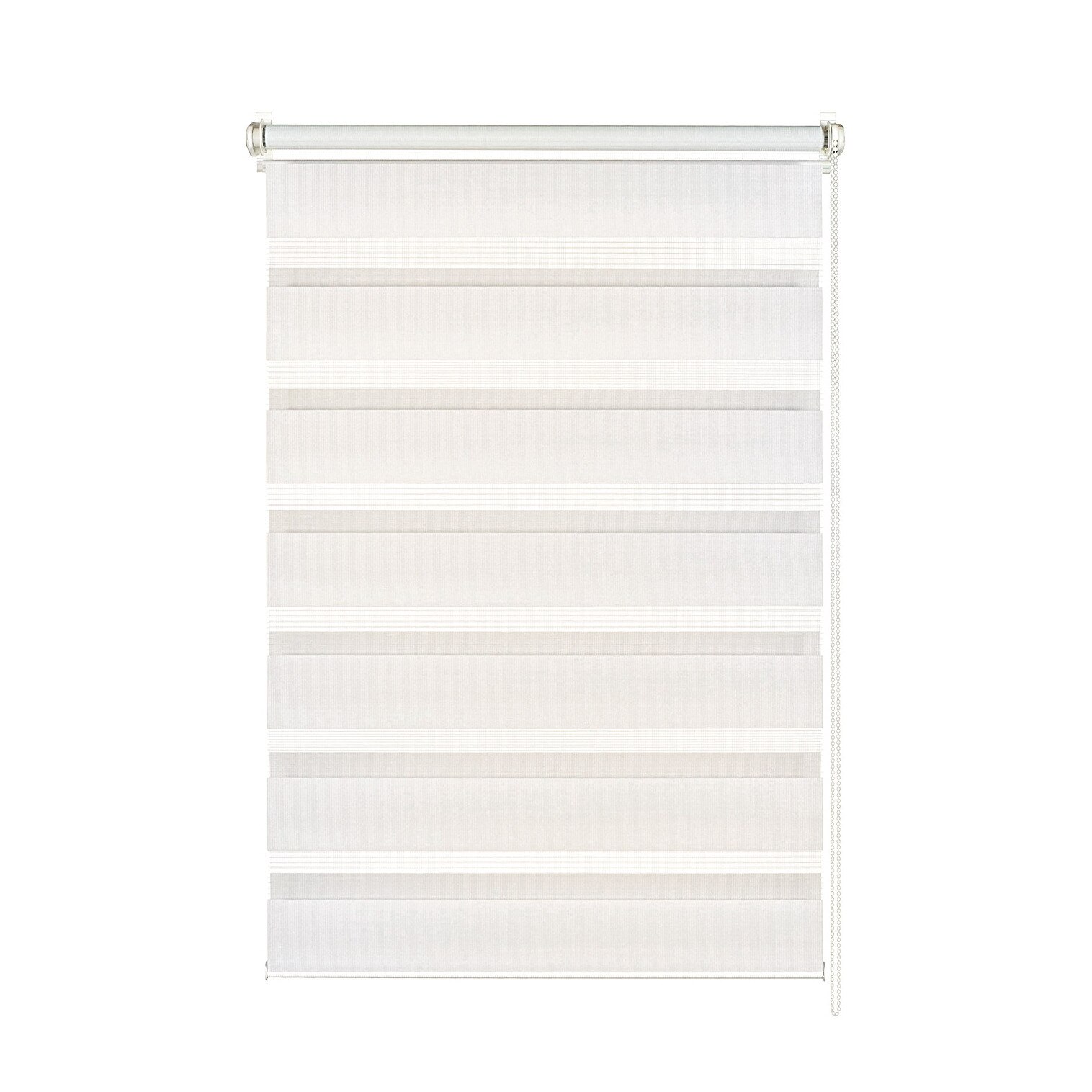 Rulou zebra (duorulou), Lar 08, dimensiune panza 42x160 cm, dimensiune finala 45X160 cm, prindere clemfix