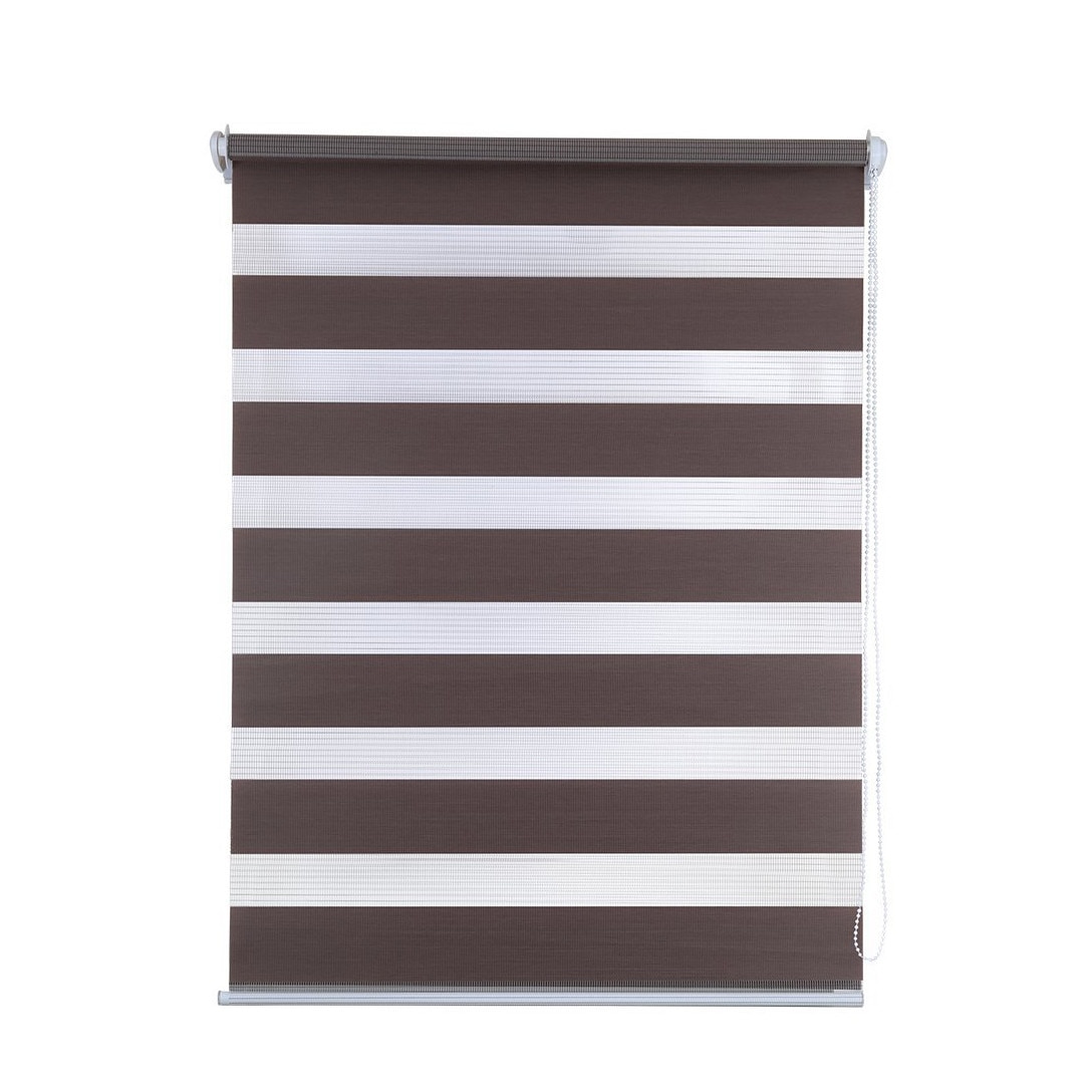 Rulou zebra (duorulou), LAR 03, dimensiune panza 72x160 cm, dimensiune finala 75X160 cm, prindere clemfix