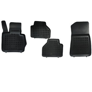 Set 4 covorase interior cauciuc stil tavita MAGSTAR LUX dedicate, compatibile cu BMW X3 F25 2011-prezent, Negru Set 4 covorase interior cauciuc stil tavita MAGSTAR LUX dedicate, compatibile cu BMW X3 F25 2011-prezent, Negru