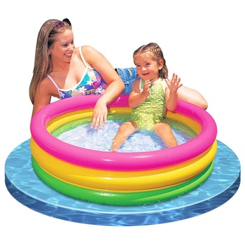 Piscina Gonflabila pentru Copii, cu Baza Moale, Model 58924, 73 L, 86 X 25 cm Piscina Gonflabila pentru Copii, cu Baza Moale, Model 58924, 73 L, 86 X 25 cm
