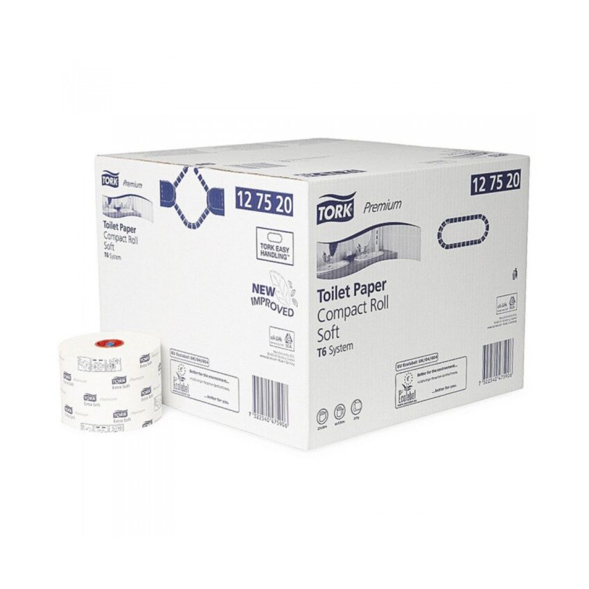 Bax hartie igienica 90m Tork Premium T6 Soft