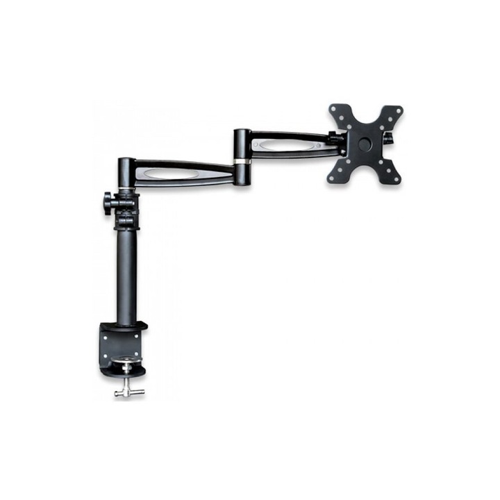 Стойка за бюро Techly VESA 13 "-27", регулируема, 6 кг