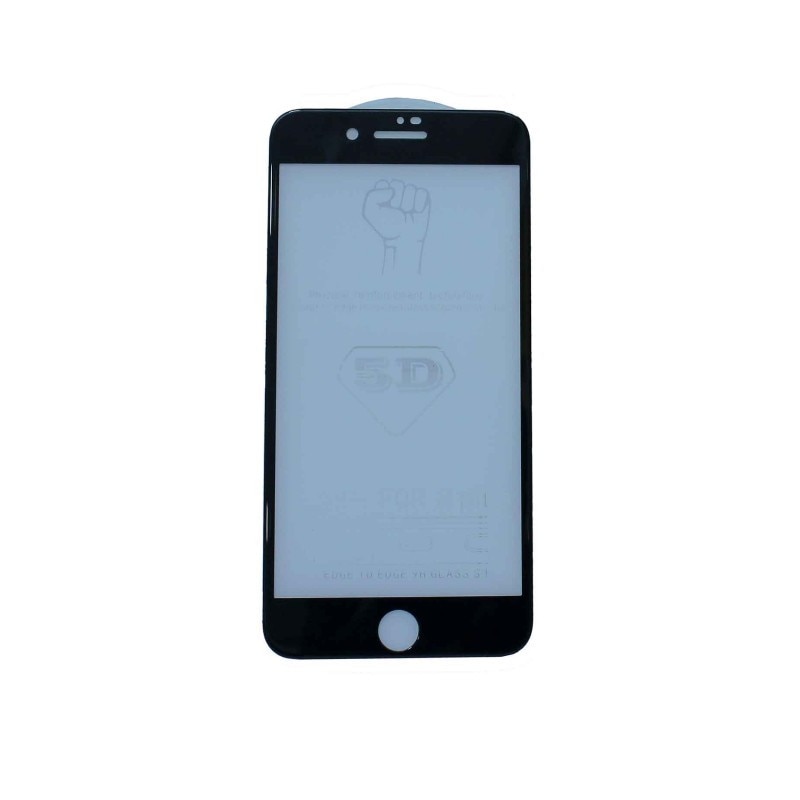 Folie sticla securizata 5D Full Glue iPhone 7/8 Plus White