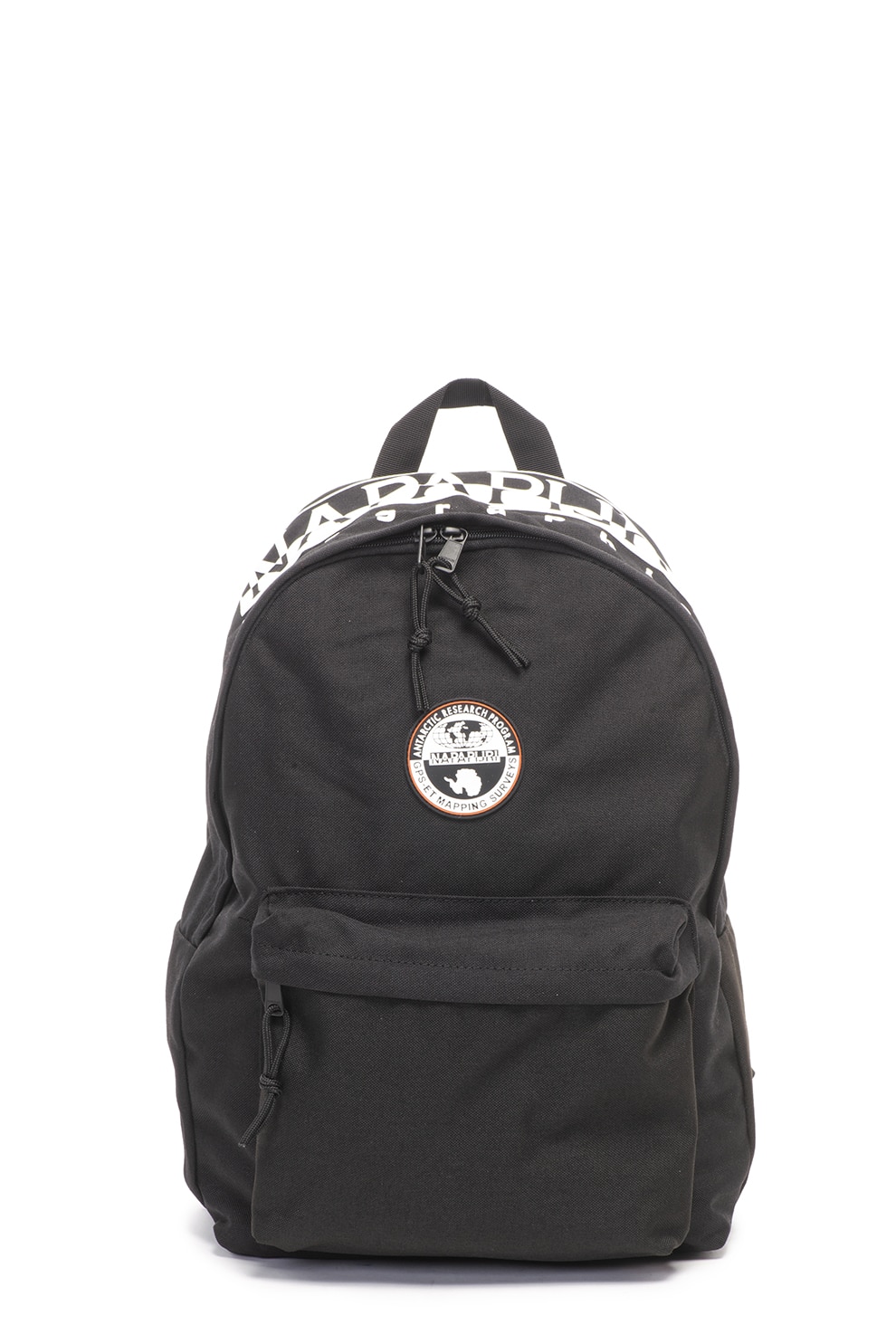 Napapijri, Rucsac unisex cu imprimeu logo Happy, Negru