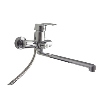 Baterie cada cu dus pipa lunga mobila Baterie cada cu dus pipa lunga mobila