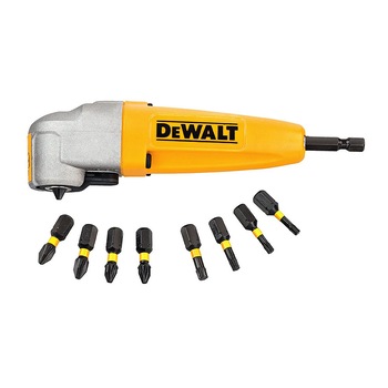 Angular atasament pentru surubelnita, 9 piese, Dewalt Angular atasament pentru surubelnita, 9 piese, Dewalt