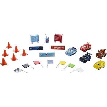 Set figurine metal Cars 3 Disney, Calendar Advent Set figurine metal Cars 3 Disney, Calendar Advent