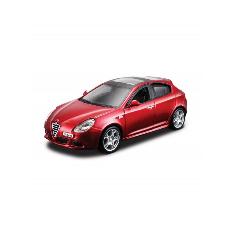 Play box Alfa Romeo Giulietta rosie + Cuburi constructii animal 82