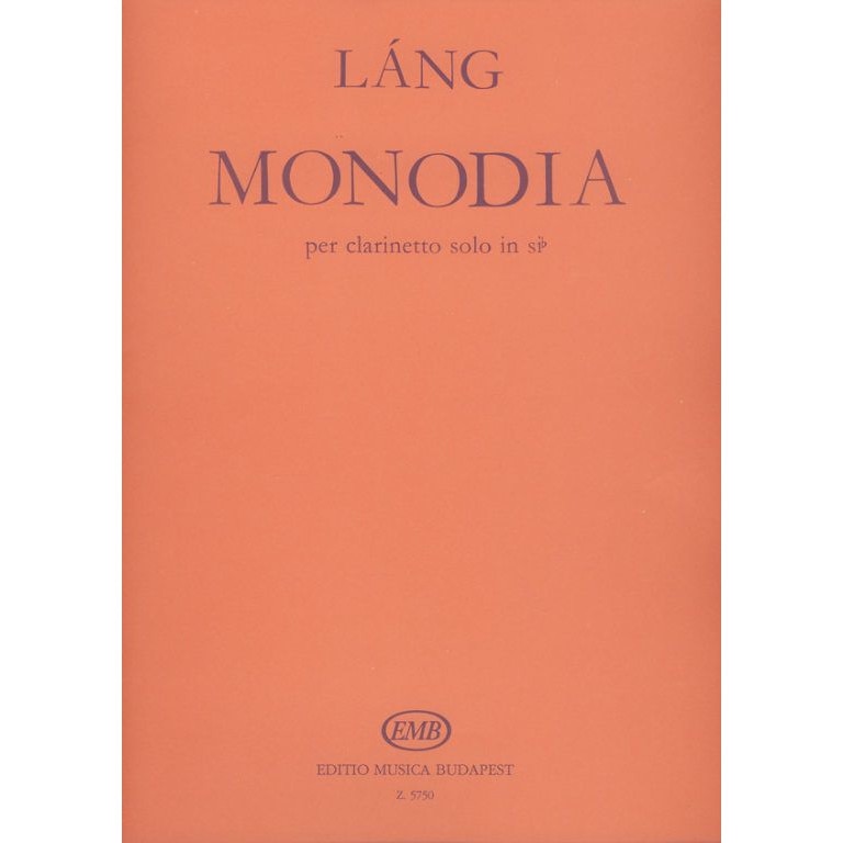 Láng István: Monodia