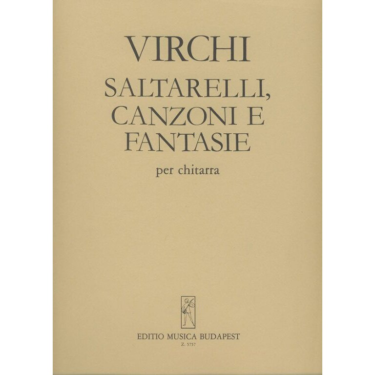 Virchi, Paolo: Saltarelli, Canzoni e Fantasie