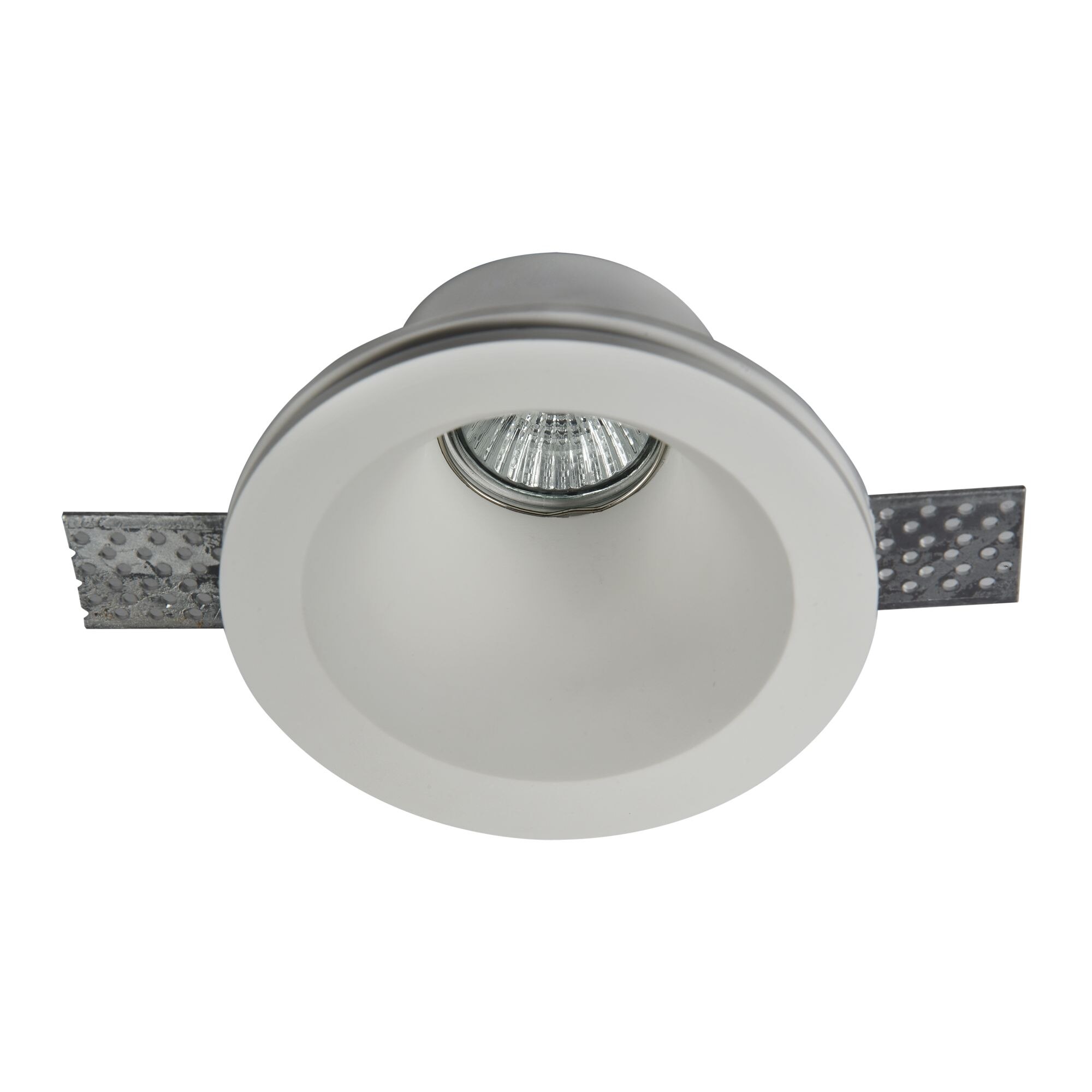 Spot incastrat Down Light Ghips Alb ,1 X 35W, GU10, culoare alb