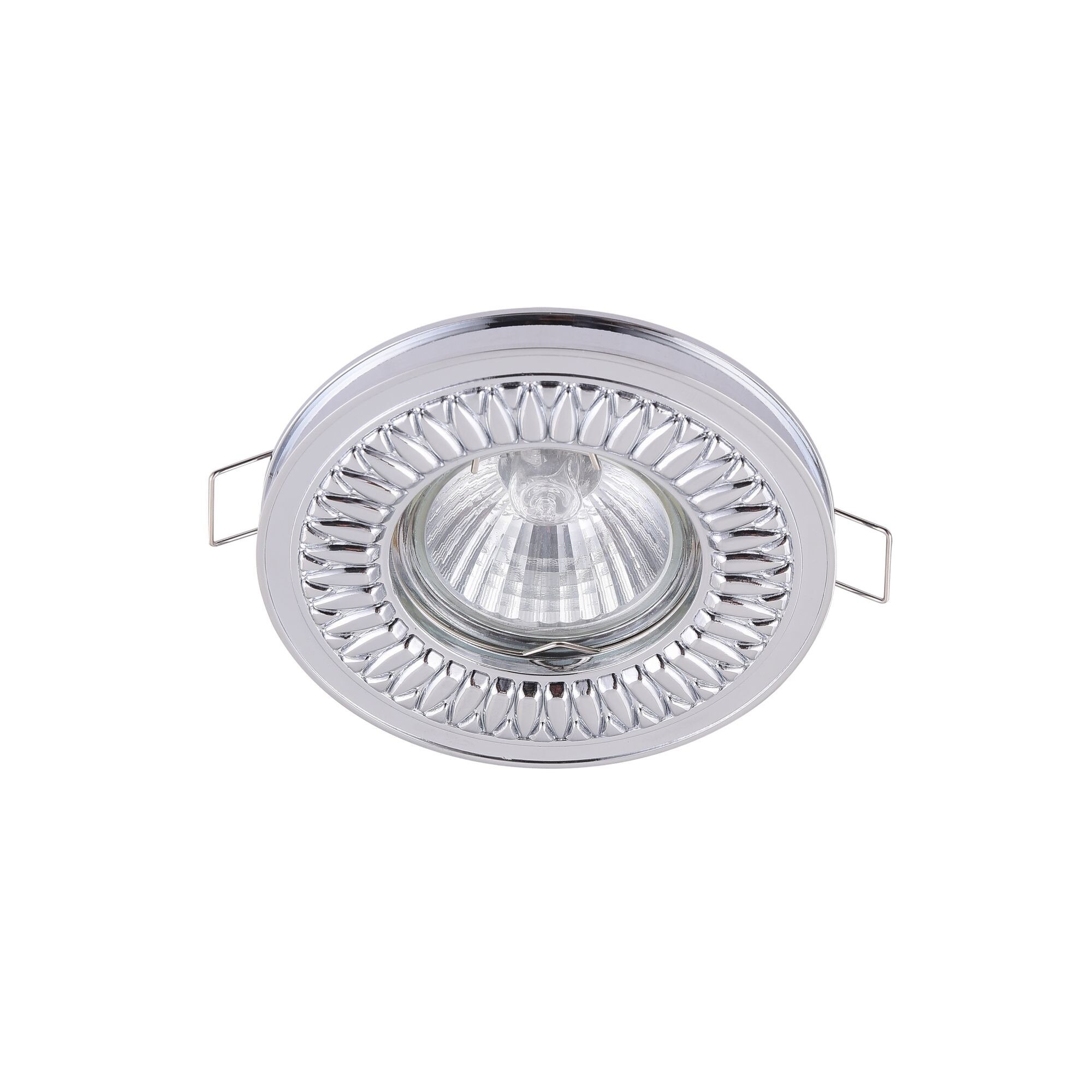 Spot incastrat Down Light Metal Crom ,1 X 50W GU10