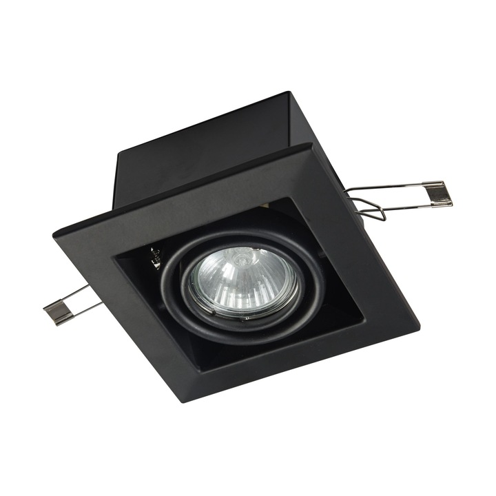 Spot incastrat Down Light Metal Negru ,1 X 50W GU10