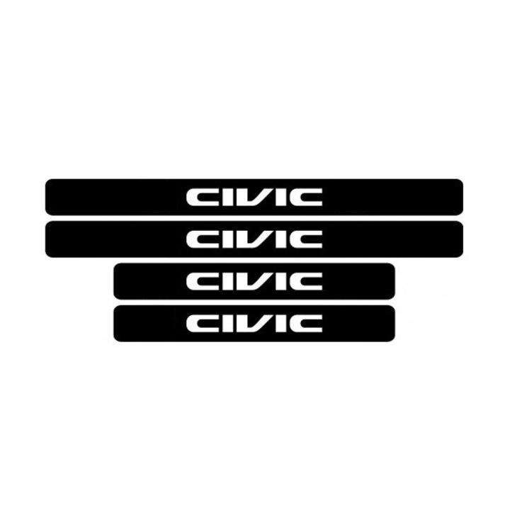 Set protectie praguri adezive Honda Civic