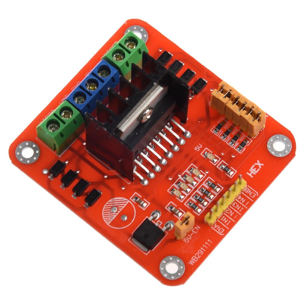 Modul L298N cu PUNTE H DUBLA