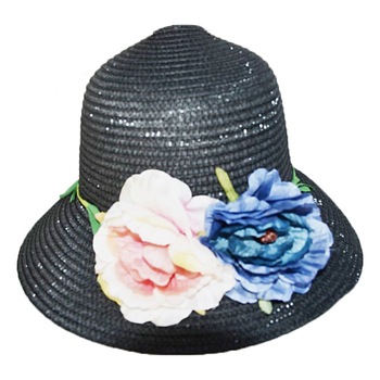 Palarie de dama cu forma clasica, rotunda, D&J Exclusive, Negru, Universal Palarie de dama cu forma clasica, rotunda, D&J Exclusive, Negru, Universal