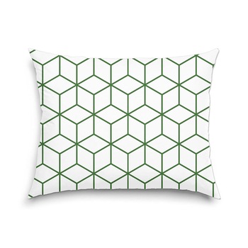Perna decorativa Cuburi verzi 40 x 60 cm Perna decorativa Cuburi verzi 40 x 60 cm