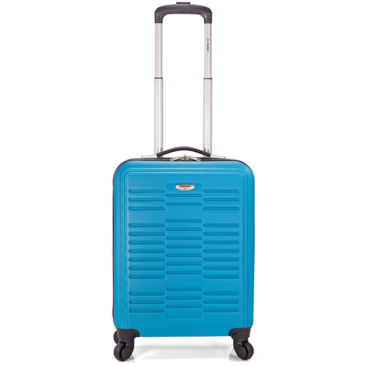 Troler Cabina, BENZI, ABS, 4 Roti, BZ 5158 - 54 cm, Albastru deschis