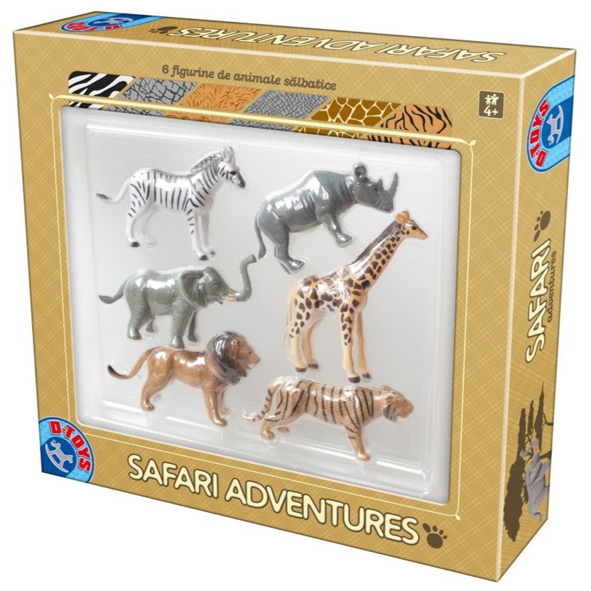 Set figurine animale- Safari Adventures