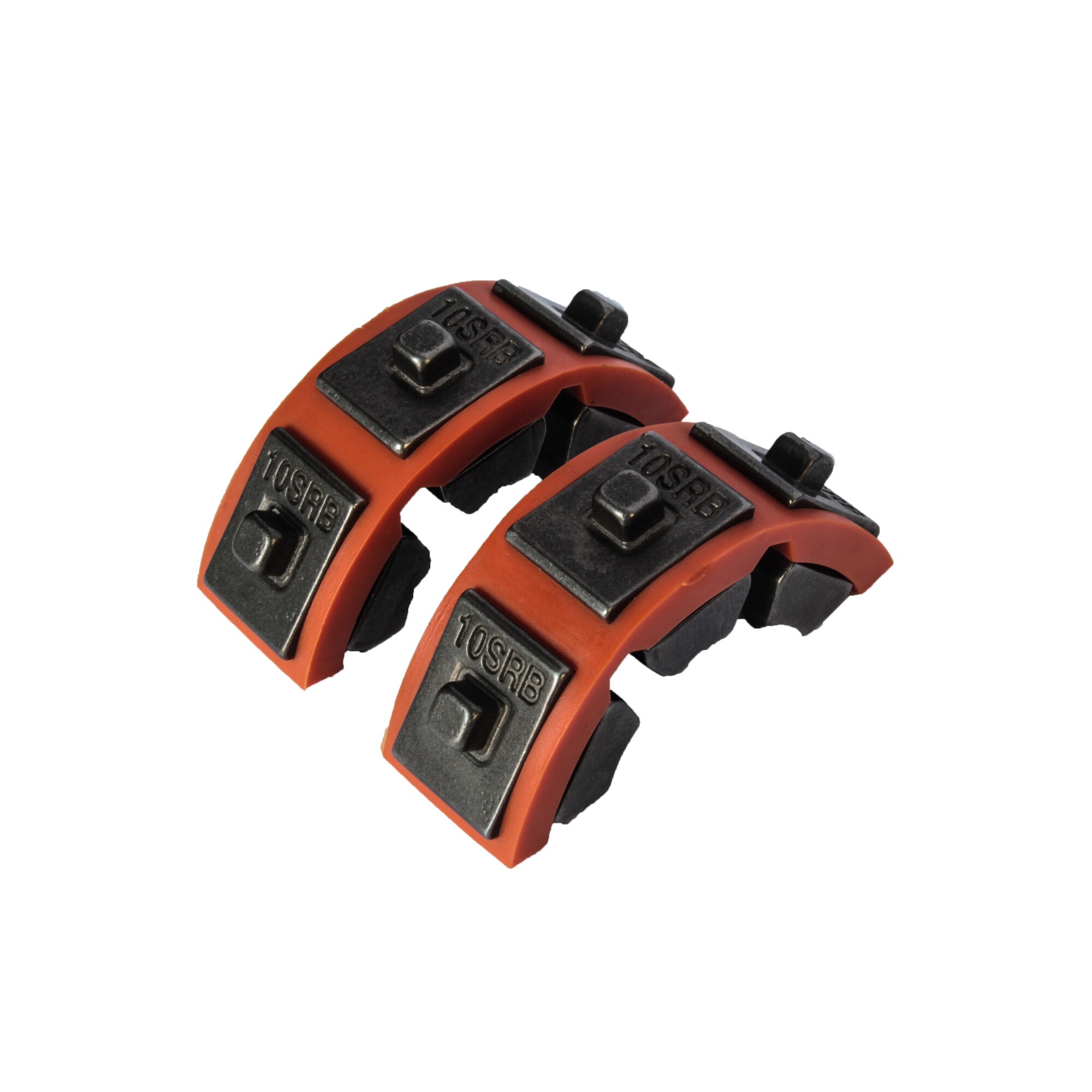 Set bacuri pentru prese sertizat furtunuri climatizare tip Barrier cu sectiune redusa DN 12, ANCHOR, portocaliu, compuse din 2 bucati