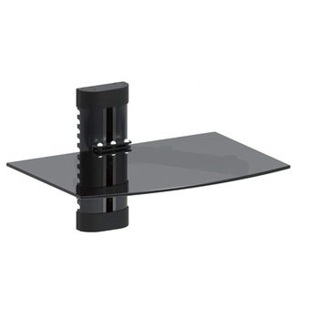 Suport metalic cu Sticla fumurie pentru Televizor TV cu 1 Raft , MC-663, Dimensiuni 36x28x22cm Suport metalic cu Sticla fumurie pentru Televizor TV cu 1 Raft , MC-663, Dimensiuni 36x28x22cm