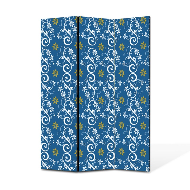 Paravan de Camera ArtDeco din 3 Panouri Natura abstracta 105 x 150 cm