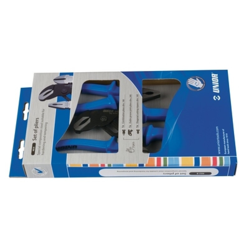 Set de 3 clesti Unior in cutie de carton