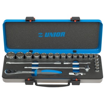 Trusa Unior capete chei tubulare 1/2 Trusa Unior capete chei tubulare 1/2