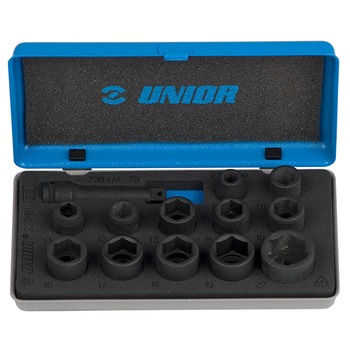 Trusa Unior capete chei tubulare de impact 3/8 Trusa Unior capete chei tubulare de impact 3/8