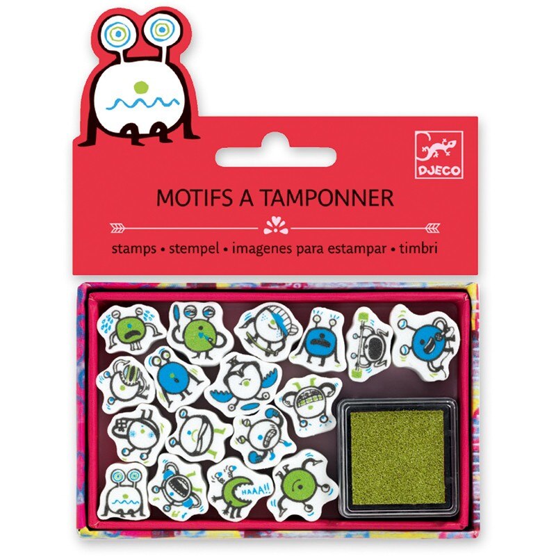 Set stampile creative cu emoticons