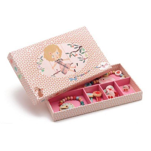 Set bijuterii roz, Djeco