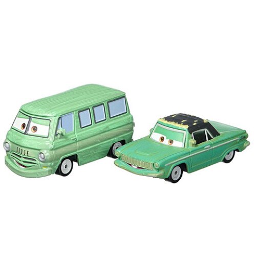 Set masinute Dusty Rust Eze si Rusty Dust Eze, Cars 2 - eMAG.ro