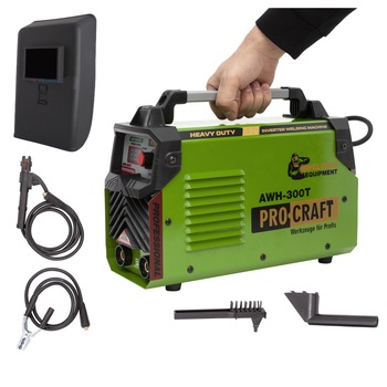 Aparat Sudura ProCraft MMA 300A, Invertor Profesional, Model Nou AWH300TP+ Aparat Sudura ProCraft MMA 300A, Invertor Profesional, Model Nou AWH300TP+