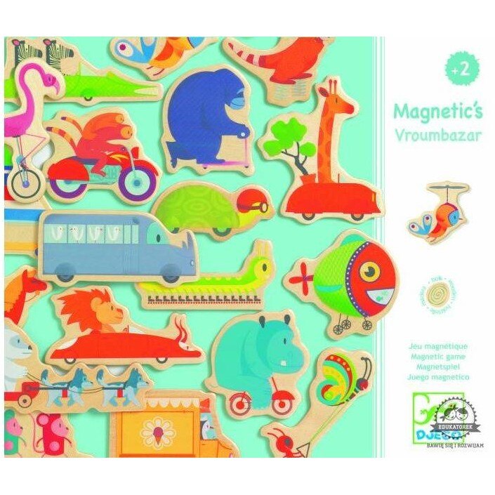 Joc cu magneti Vroumbazar, Djeco