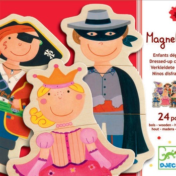 Joc cu magneti Djeco Carnaval Joc cu magneti Djeco Carnaval
