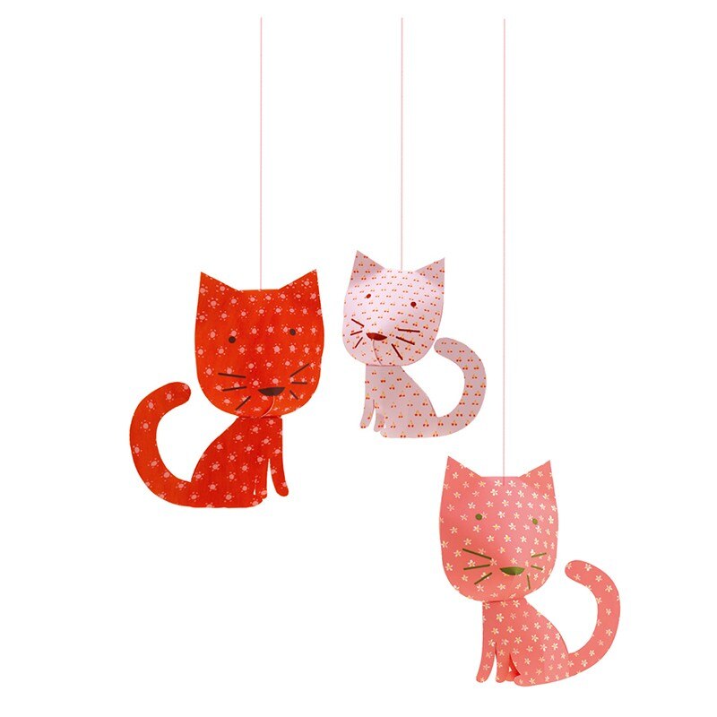 Decoratie camera copil pisici Djeco