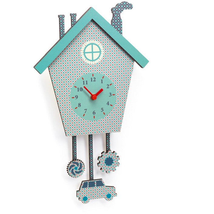 Ceas masinuta, Djeco Albastru-Verde