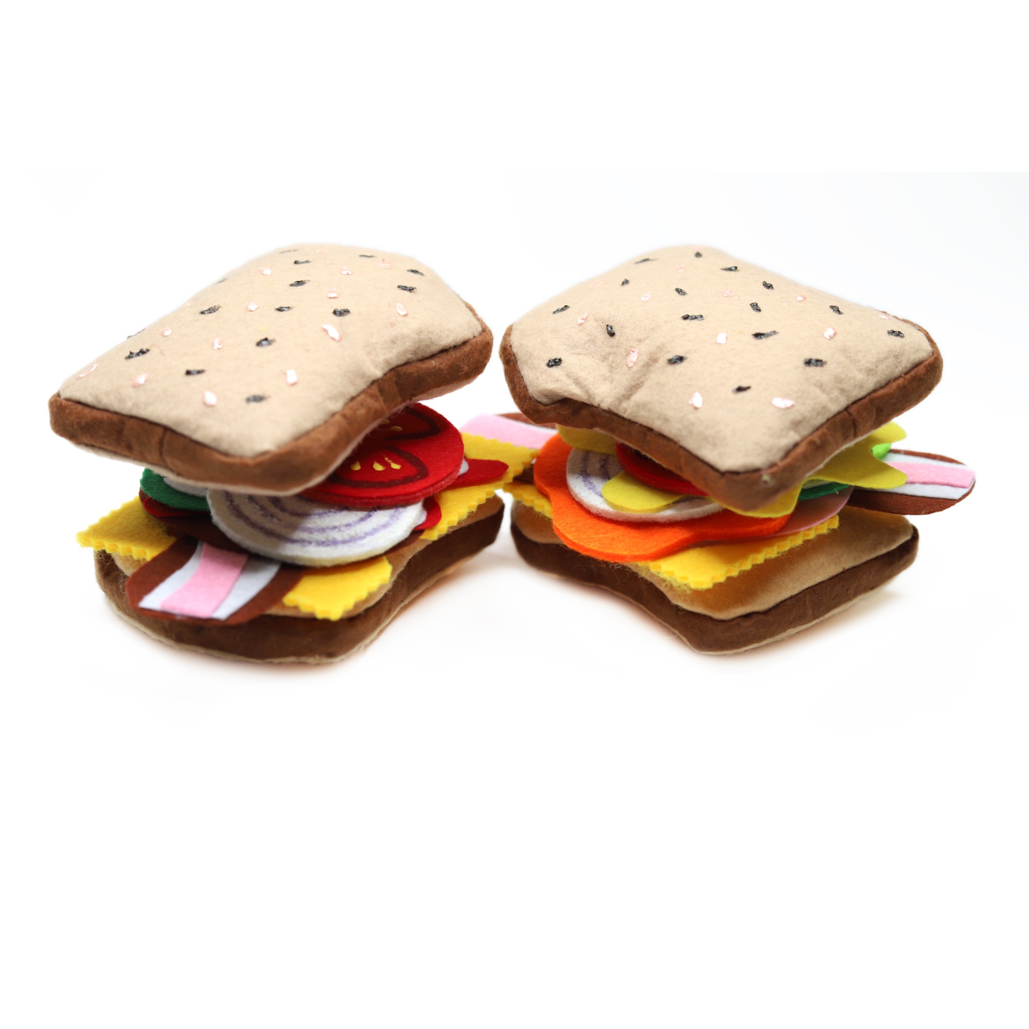 Joc Super Sandwich 2 bucati din fetru Piticool