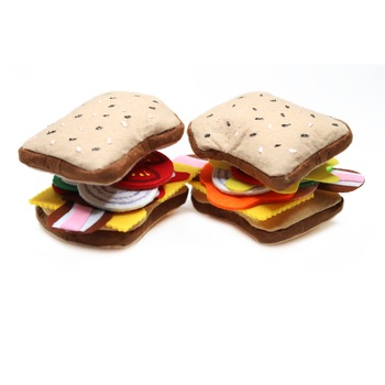 Joc Super Sandwich 2 bucati din fetru Piticool Joc Super Sandwich 2 bucati din fetru Piticool