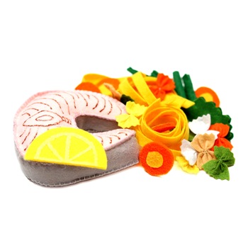 Joc Peste cu garnitura de legume Piticool Joc Peste cu garnitura de legume Piticool