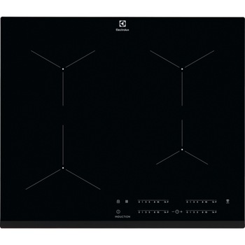 Plita incorporabila Electrolux EIT61443B, Inductie, 4 zone de gatit, Touch control, 60 cm, Sticla neagra Plita incorporabila Electrolux EIT61443B, Inductie, 4 zone de gatit, Touch control, 60 cm, Sticla neagra