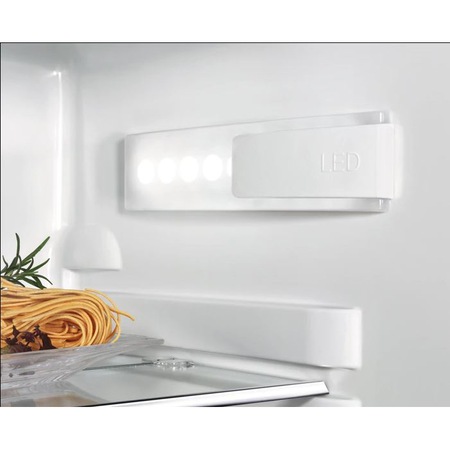 Combina frigorifica AEG RCB53426TX, 311 l, Clasa A++, Touch control, Iluminare LED, H 185 cm, Inox