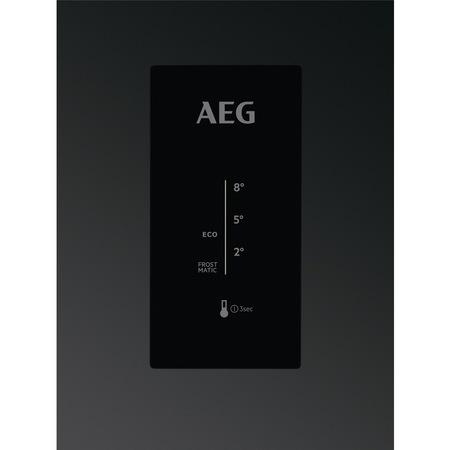 Combina frigorifica AEG RCB53426TX, 311 l, Clasa A++, Touch control, Iluminare LED, H 185 cm, Inox