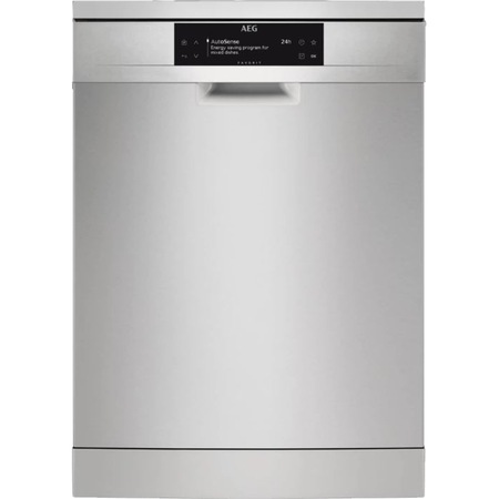 Masina de spalat vase AEG FFB93706PM, 15 seturi, 10 programe, Touch control, Clasa A+++, 60 cm, Inox