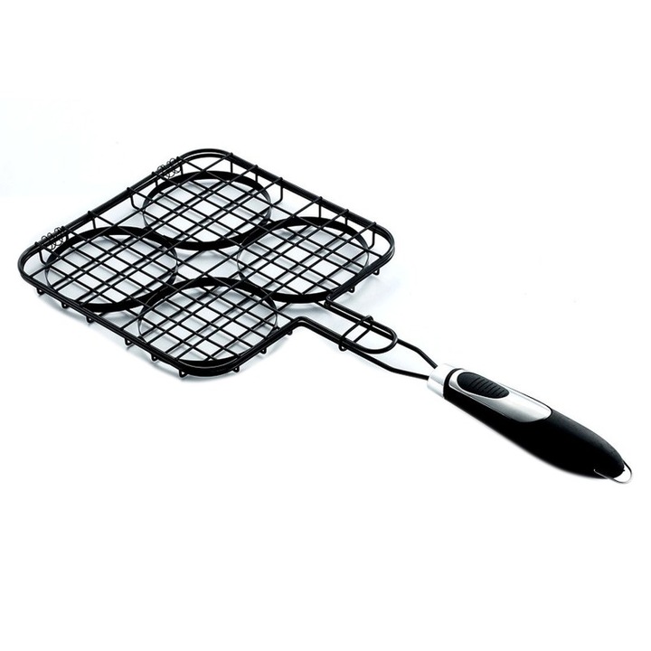 Főzési kellék 4 hamburger 24 x 24 cm Activa 16451
