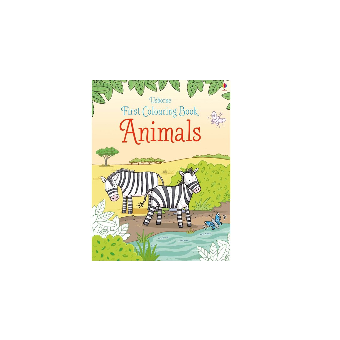 Animals First Colouring Book